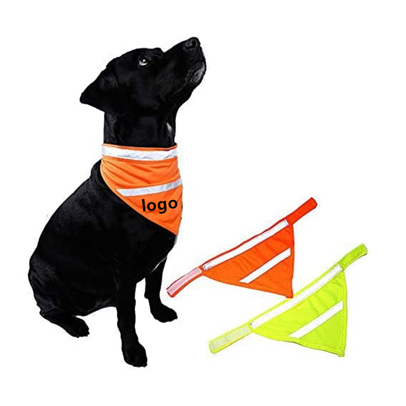 High Visibility Safety Scarf Dog Bandana 1