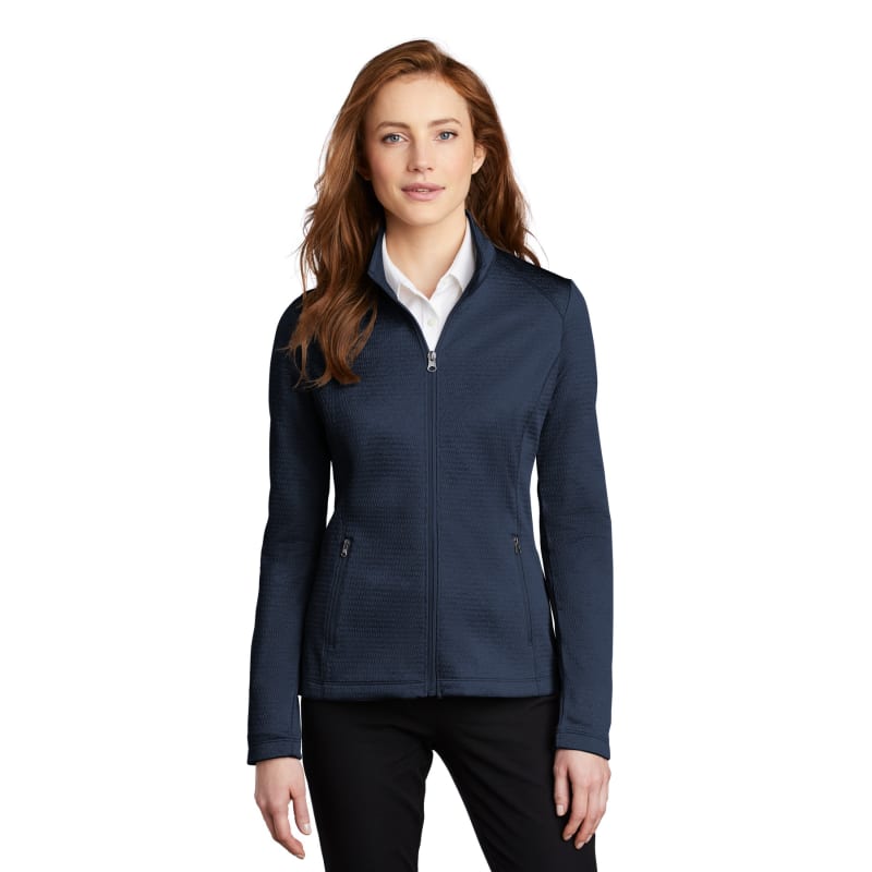 Port Authority Women's Diamond Heather Fleece Full-Zip Jacket 4