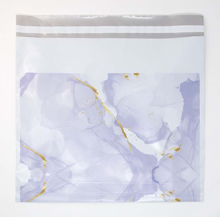 Marble Predesigned Poly Mailer (14" x 12") 2
