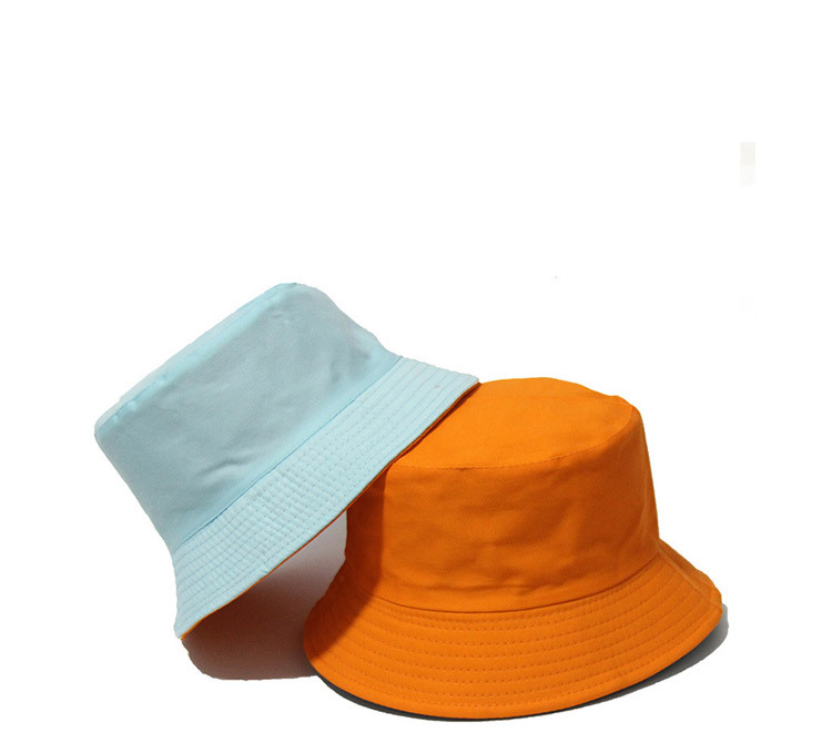 Double Sided Cotton Bucket Hat 3