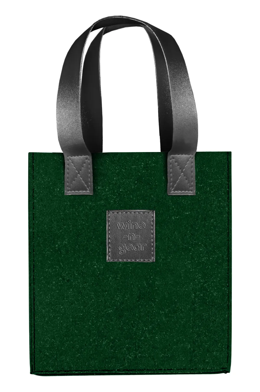 4-Bottle Felt Wine Tote 1