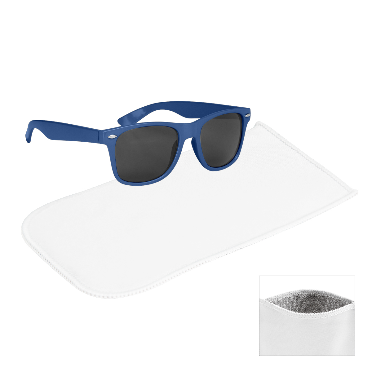 Malibu Sunglasses With Rpet Microfiber Sunglass Pouch 2