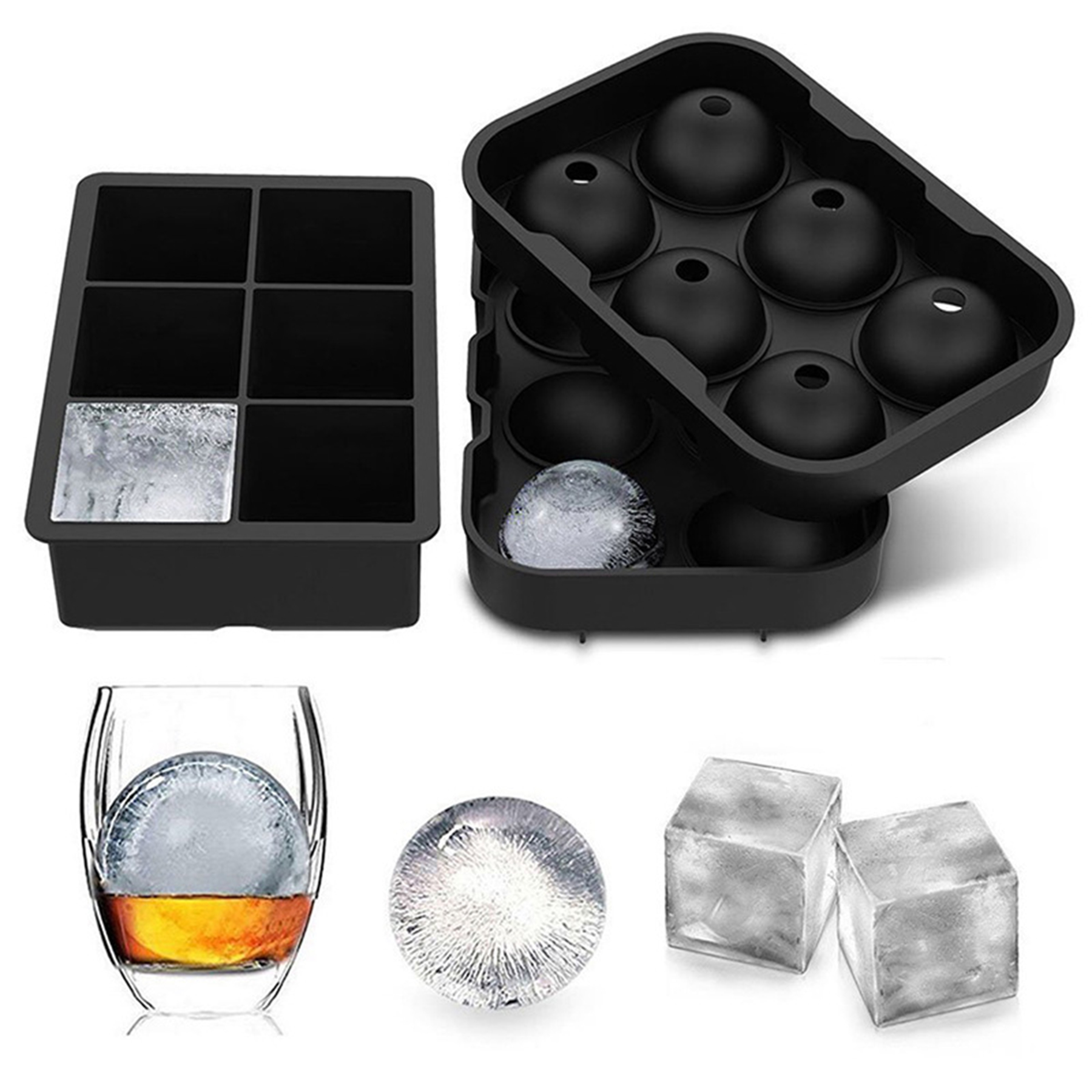 Ice Cube Trays 2 Packs 2