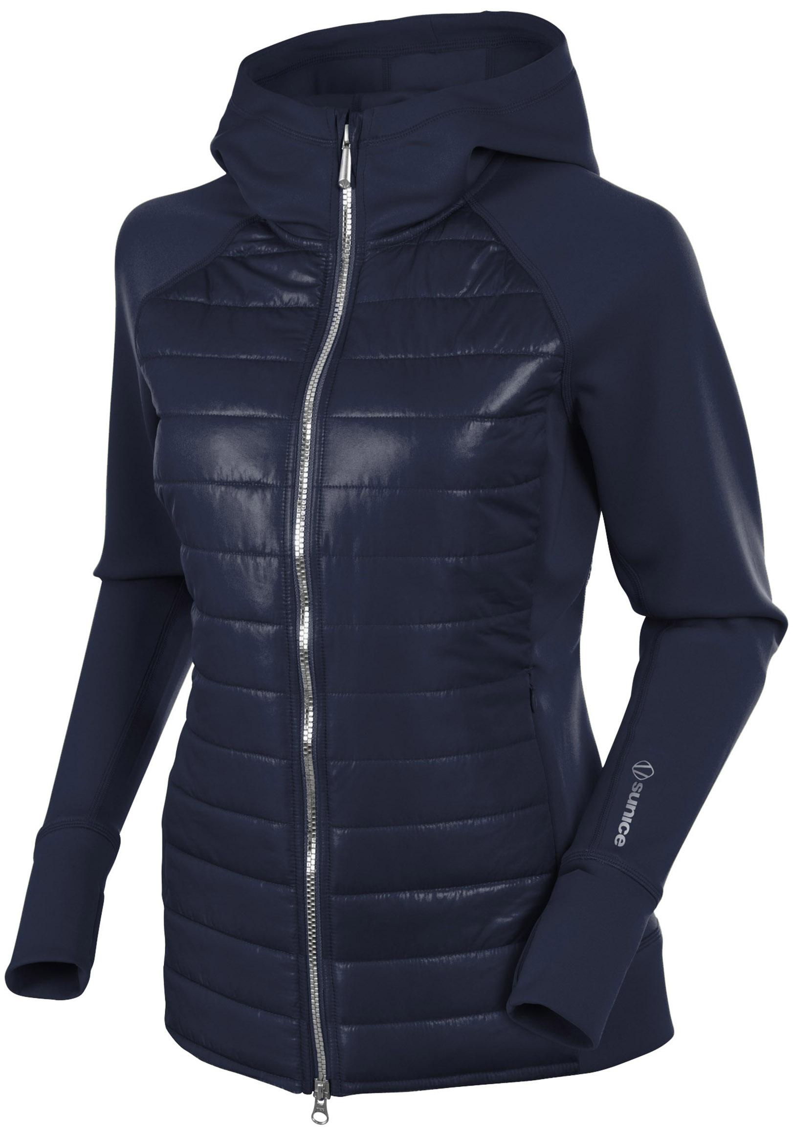 Sunice Ladies Lola Thermal Hybrid Hooded Jacket 4