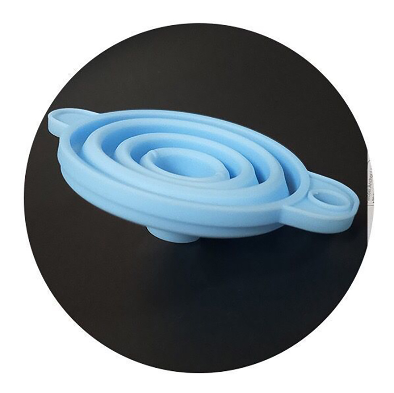 Collapsible Silicone Funnels Foldable Kitchen Funnels for Water Bottle 9