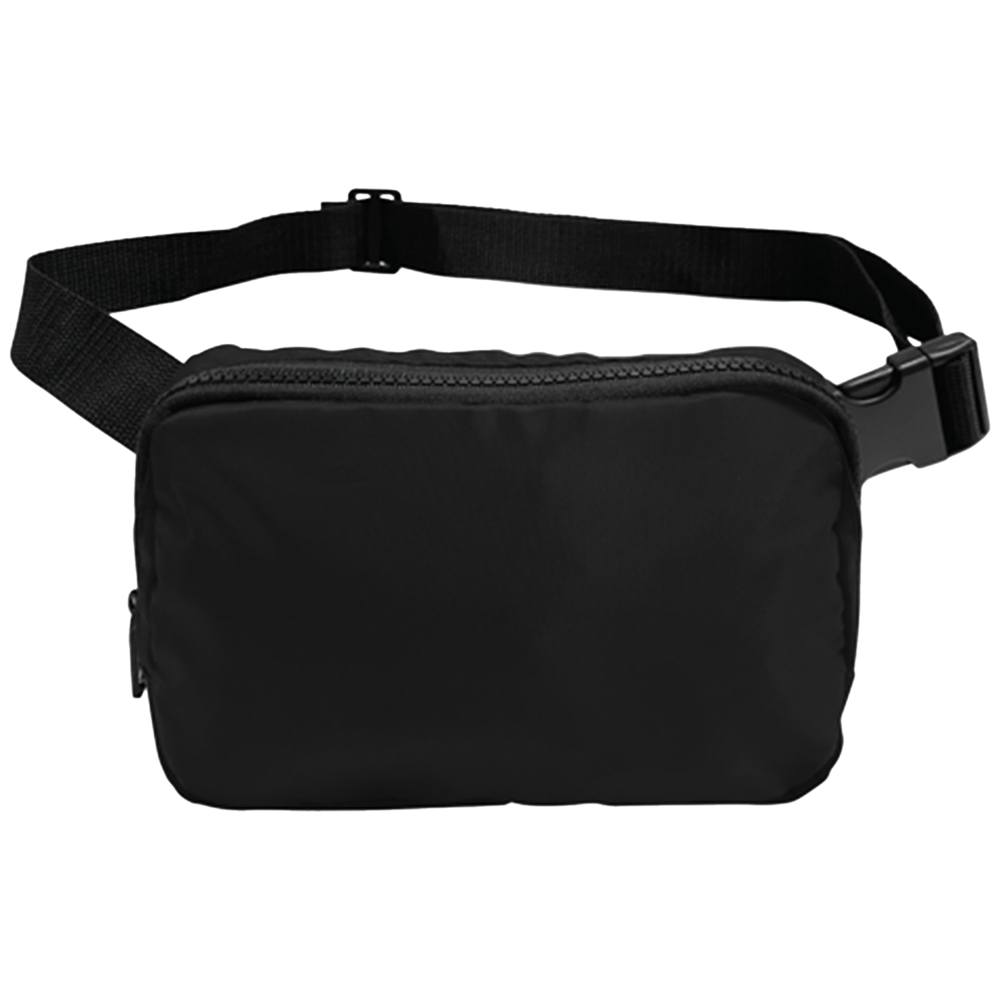 Crossbody Pouch For Travels w/ Adjustable Web Belt
