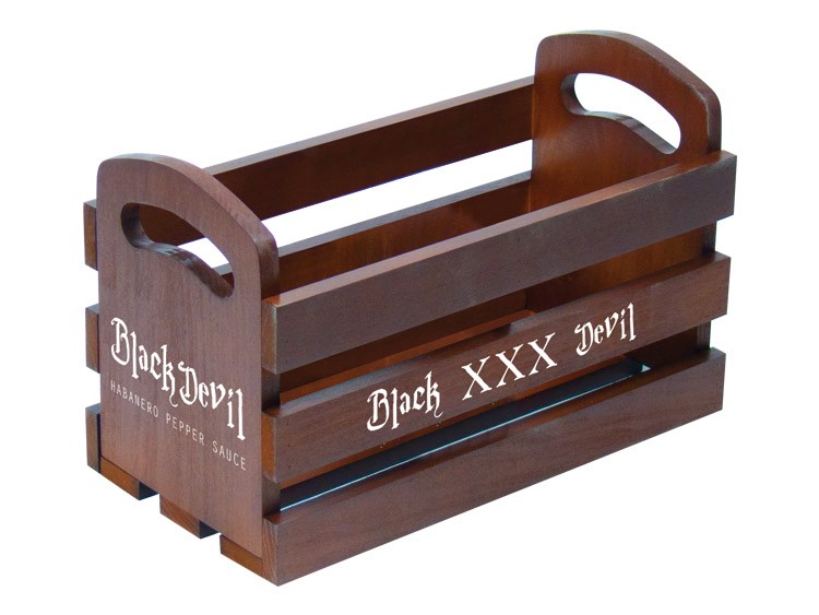 Large Display Crate with Handles