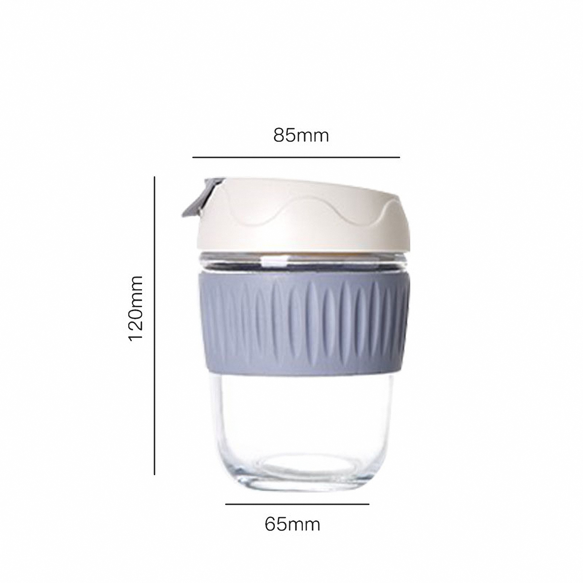 9 Oz Glass Drinking Tumbler 2