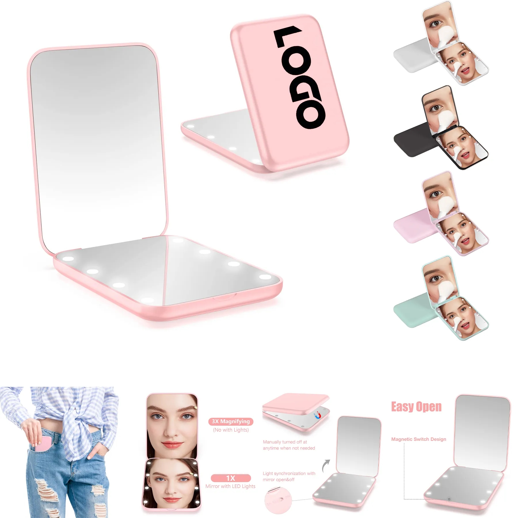 Compact Led Pocket Mirror 2