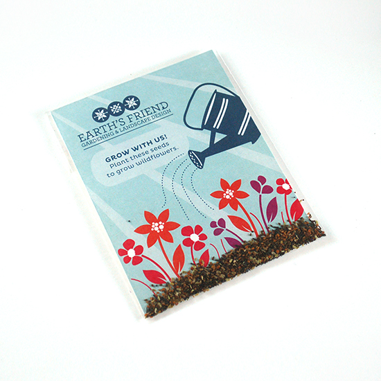 Single Sided Wildflower Seed Packet 1