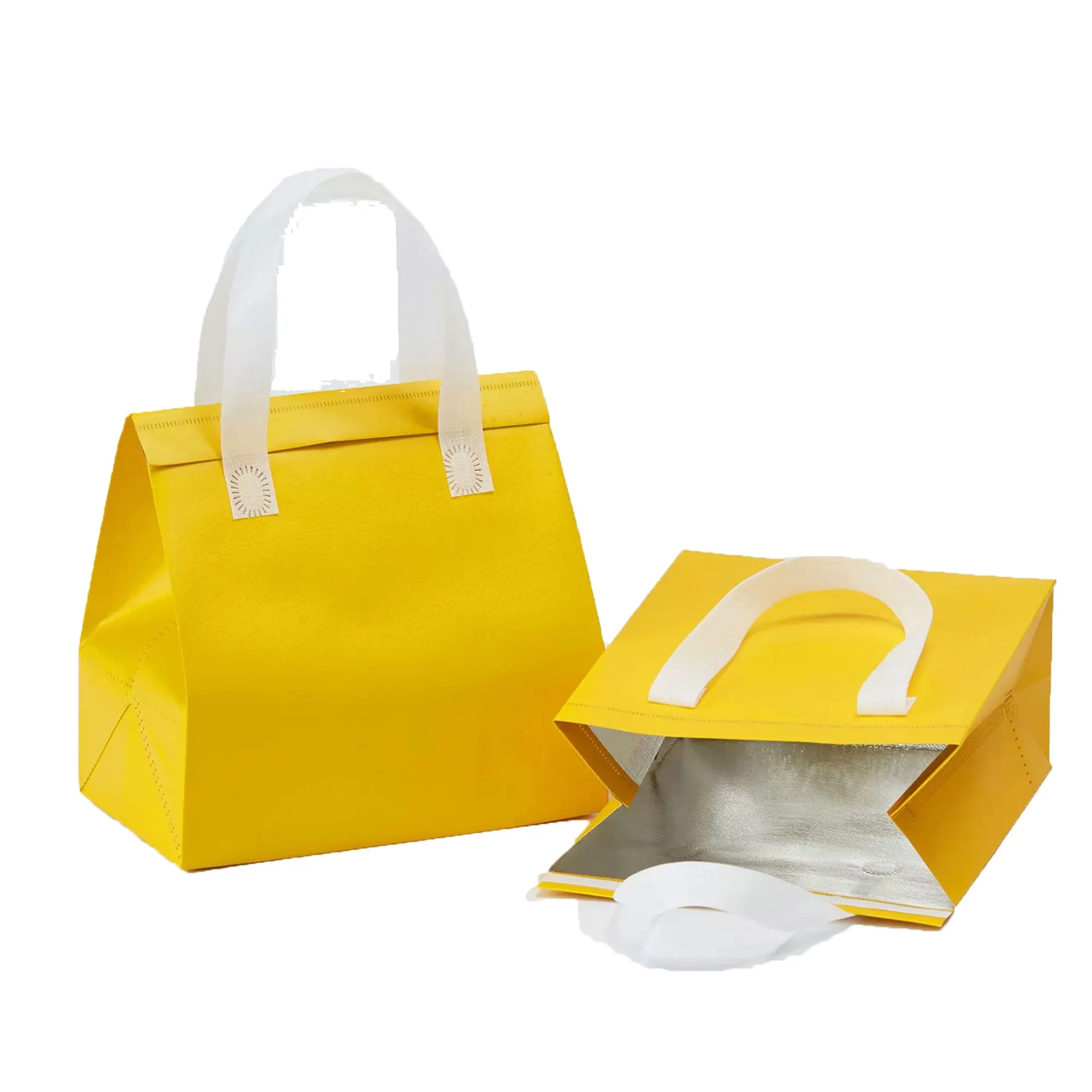 Colorful Insulated Reusable Lunch Tote for Groceries 8