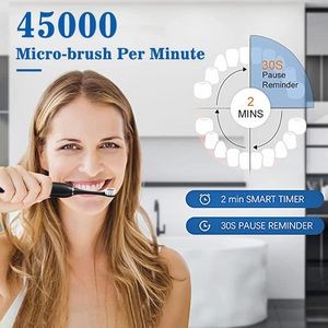 6 Modes Electric Toothbrush Set 11