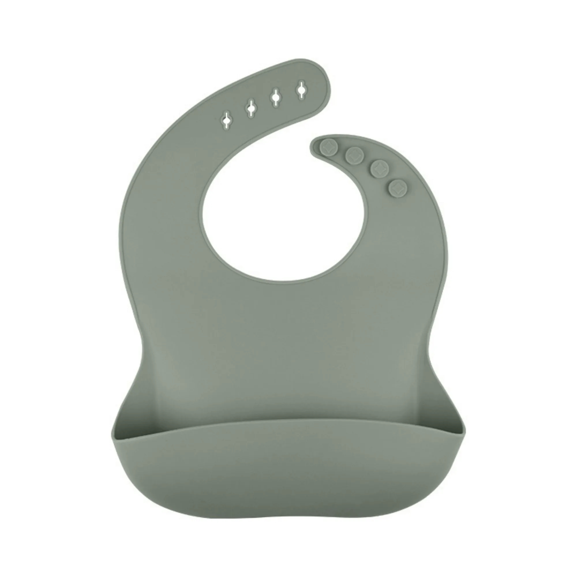 Durable Adjustable Silicone Baby Bibs 14