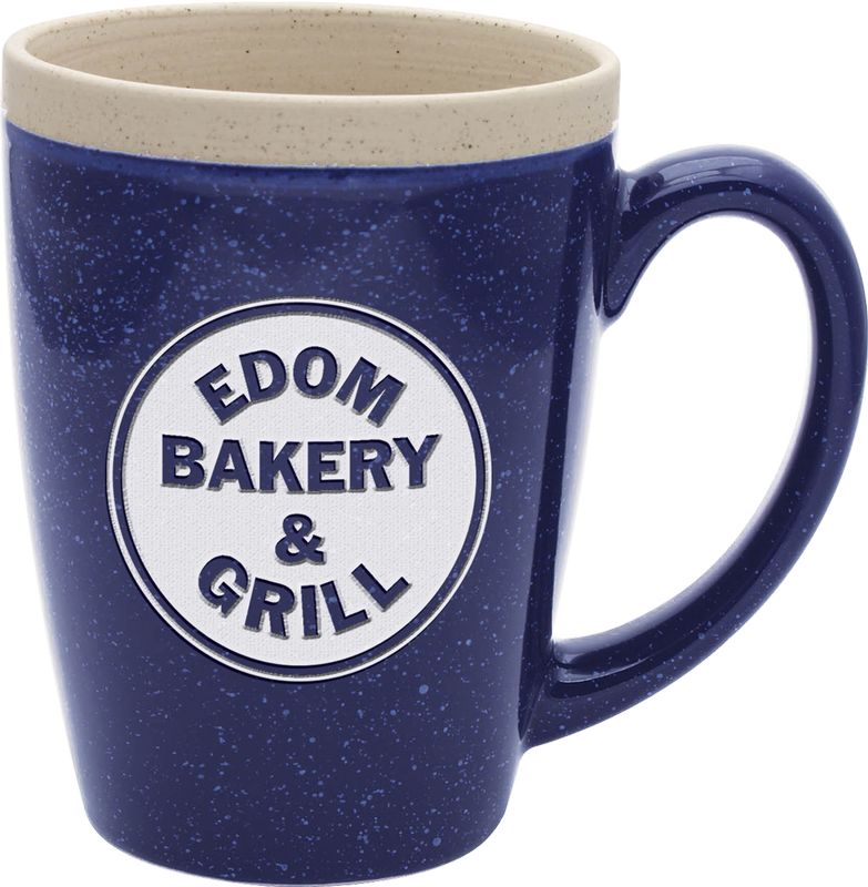 16 oz. Adobe Ceramic Mug - Deep Etched 17