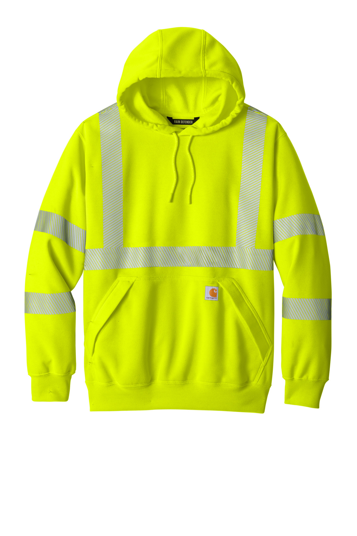 Carhartt ANSI 107 Class 3 Hooded Sweatshirt CT104987, custom hoodie or sweatshirt with logo imprint 4