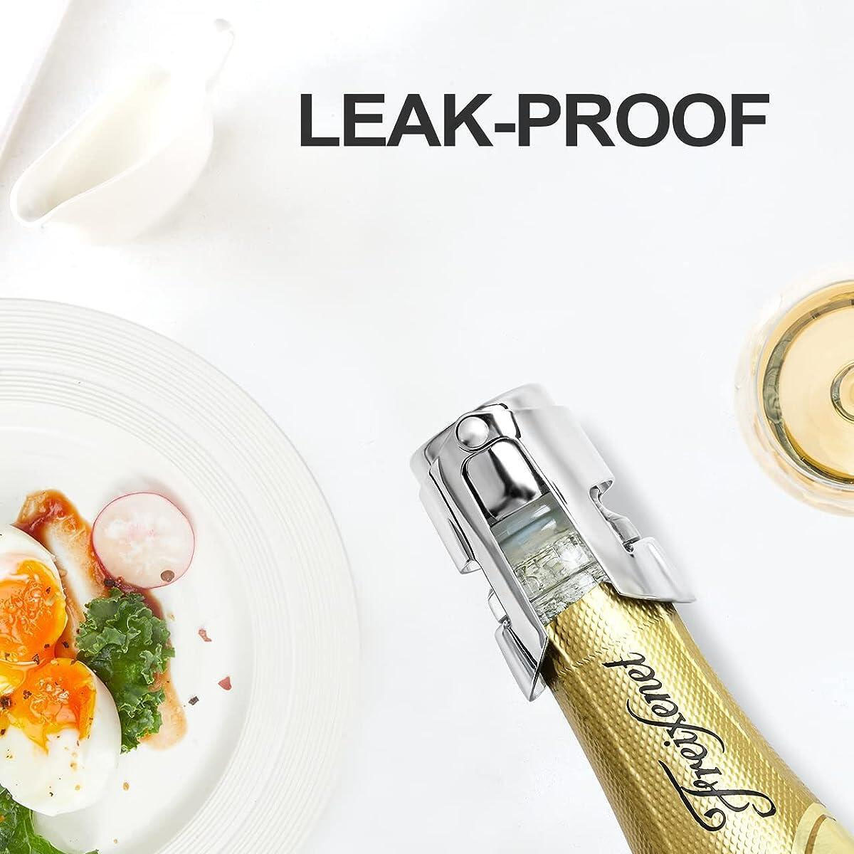 Stainless Steel Champagne Sealer Stopper 3