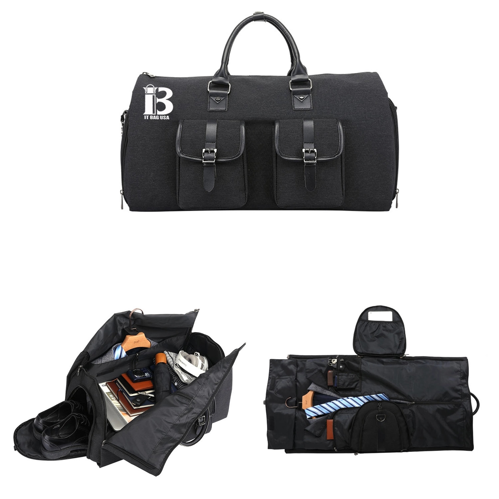 Suit Carry On Garment Bag With Shoulder Strap 7