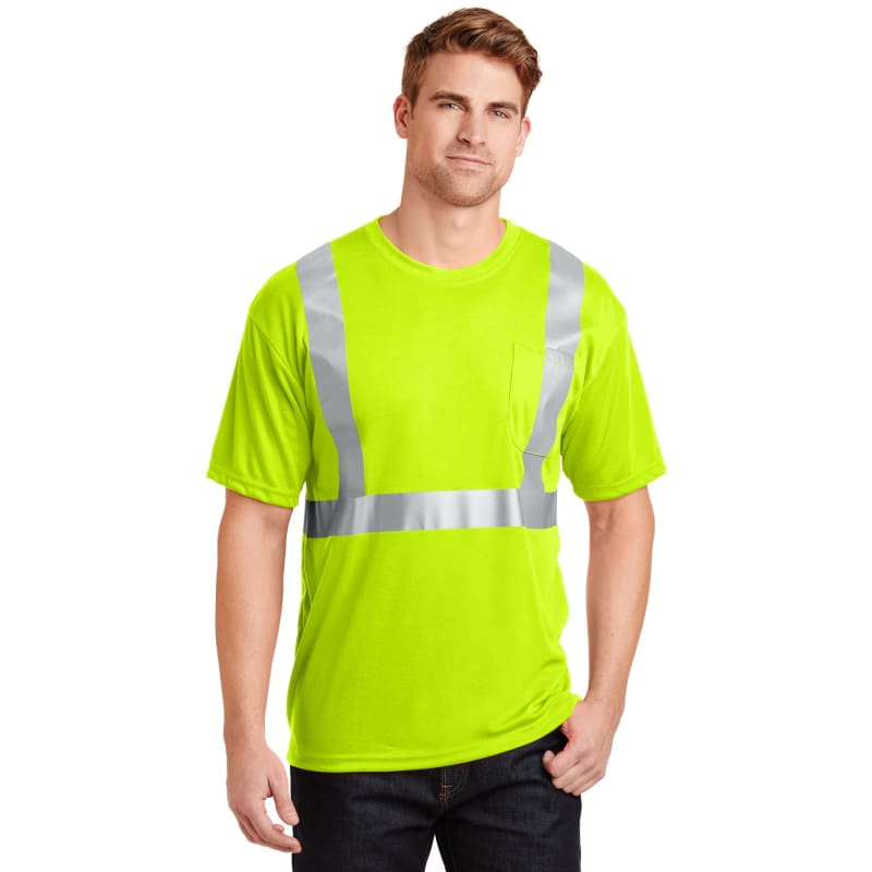 CornerStone - ANSI 107 Class 2 Safety T-Shirt. 8