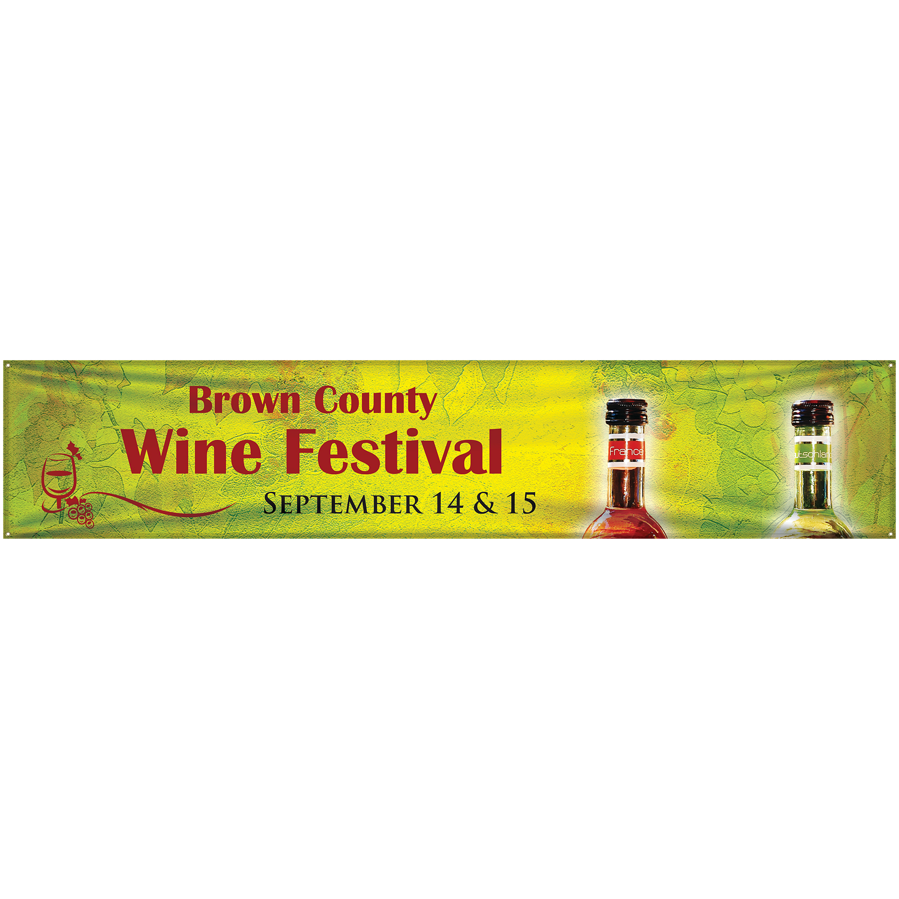 4' x 20' Custom Knitted Polyester Banner 8