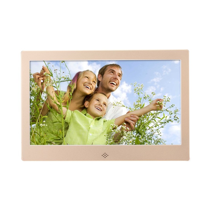 Memoria Metal 10" Digital Picture Frame Picture Slide Show / Video / Audio 1