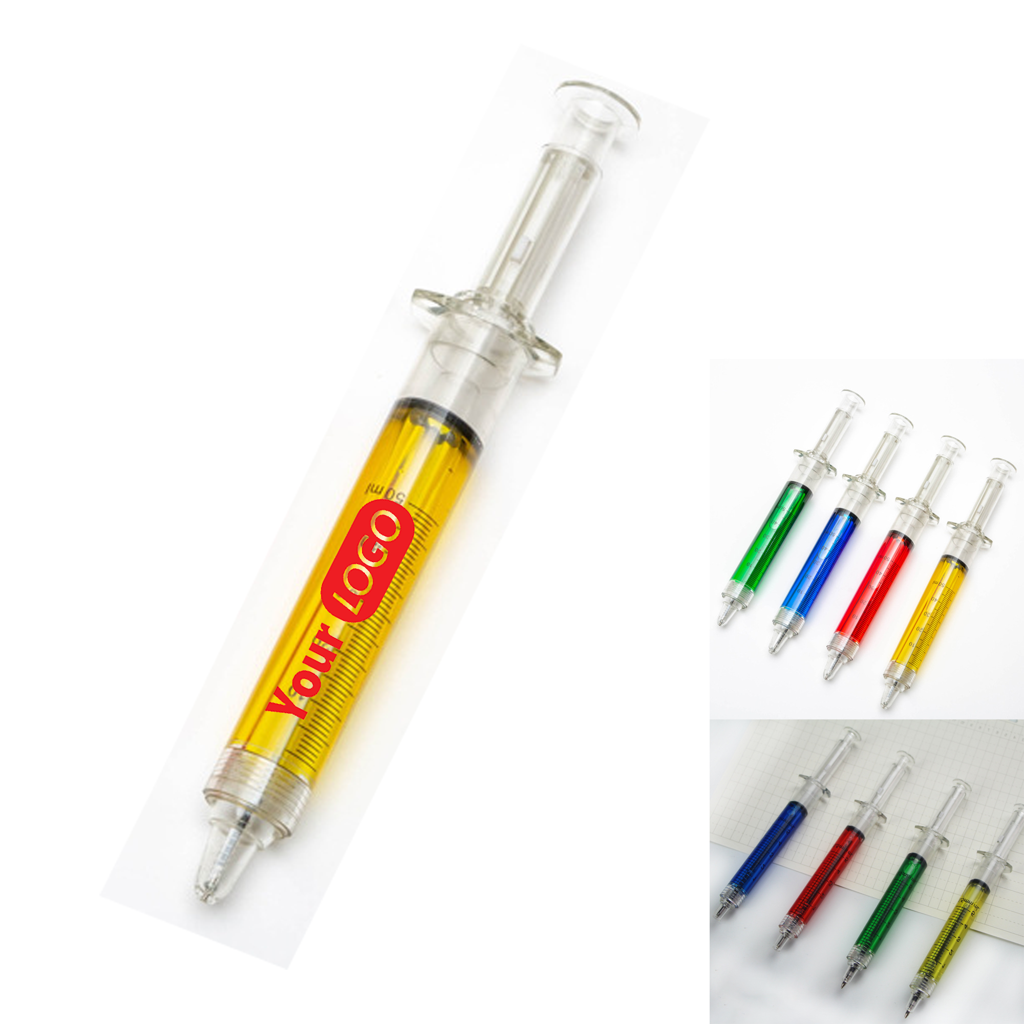 Syringe Ballpoint Clip Pen 4