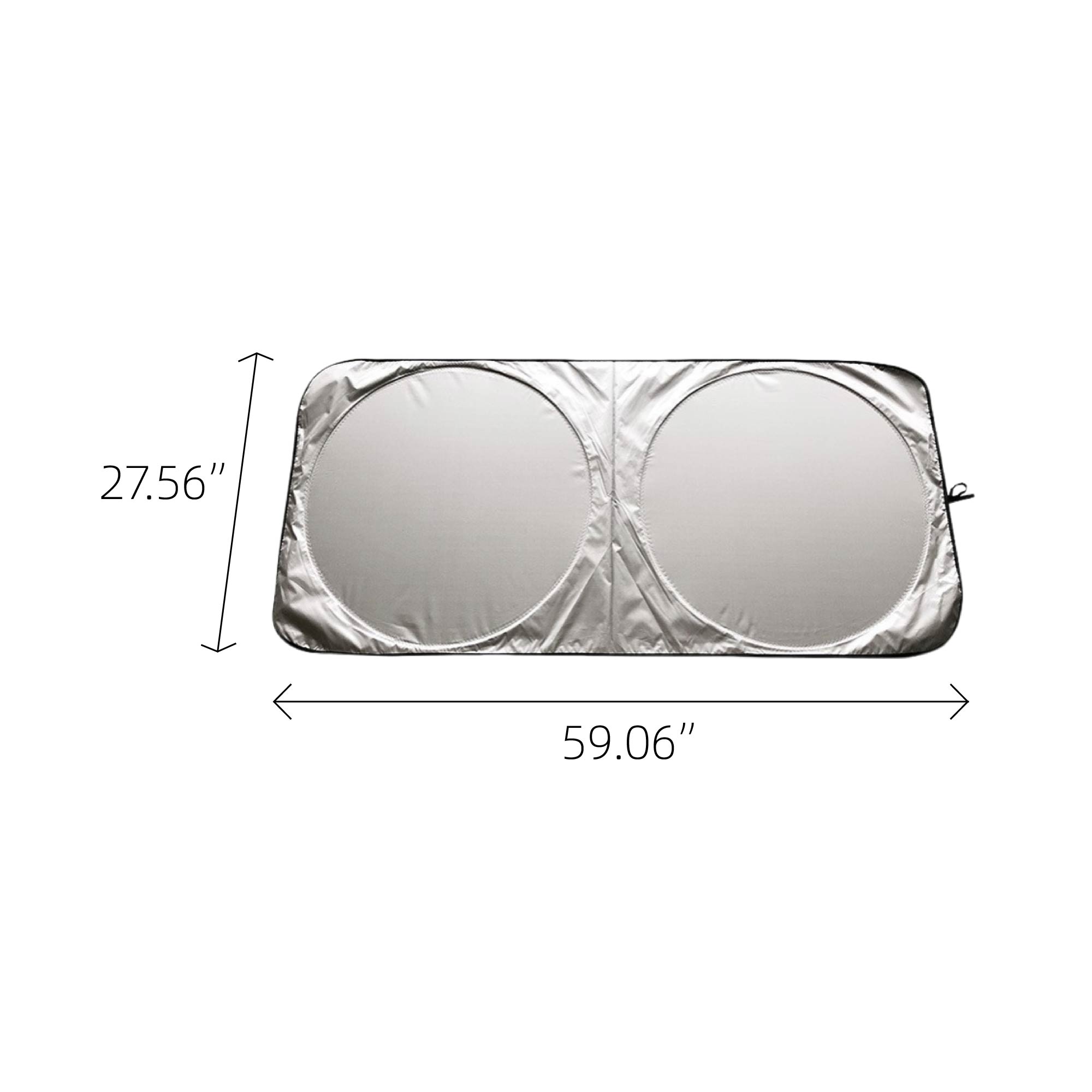 MOQ:10pcs Car Windshield Sun Shade Umbrella 2