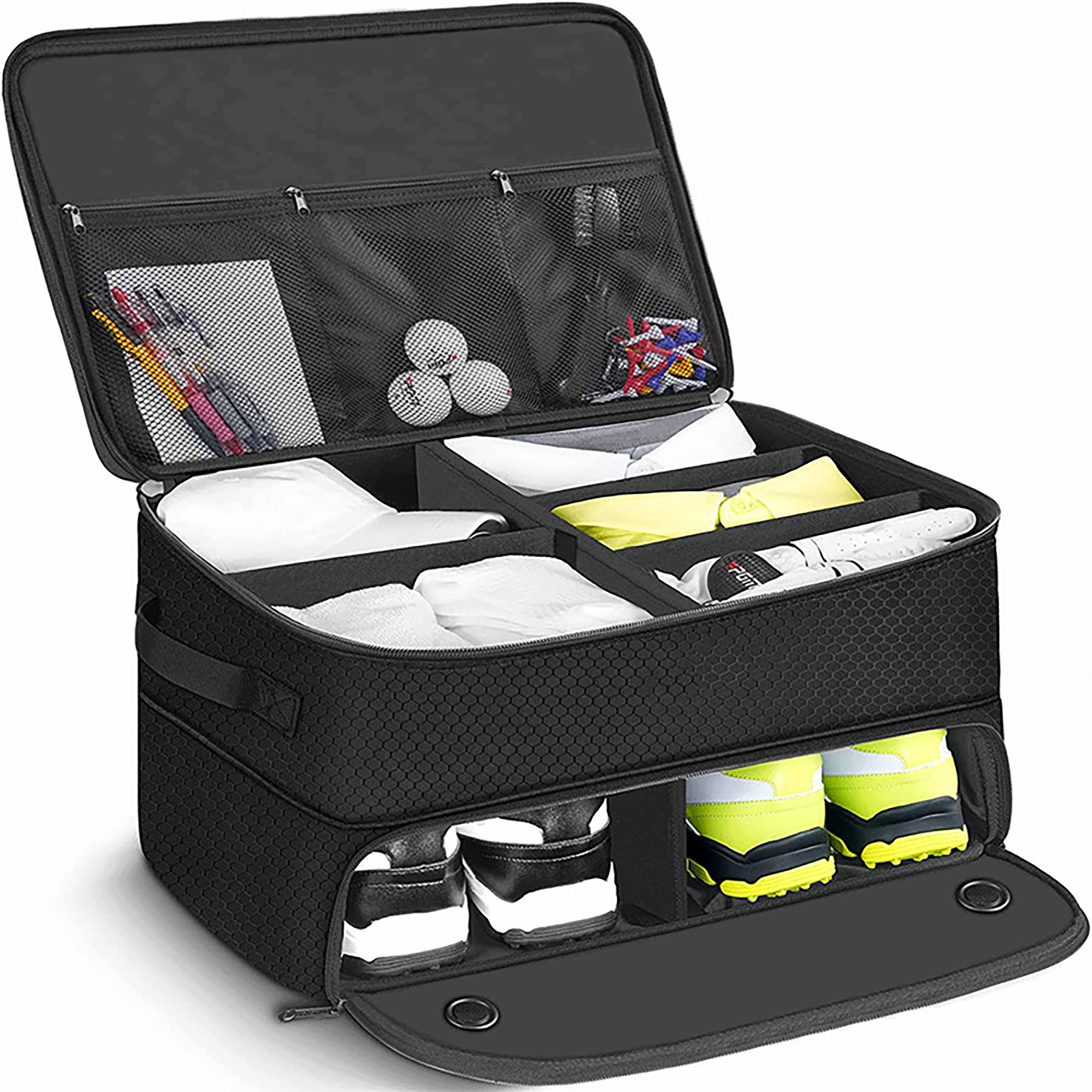 2 Layers Golf Trunk Organizer 6