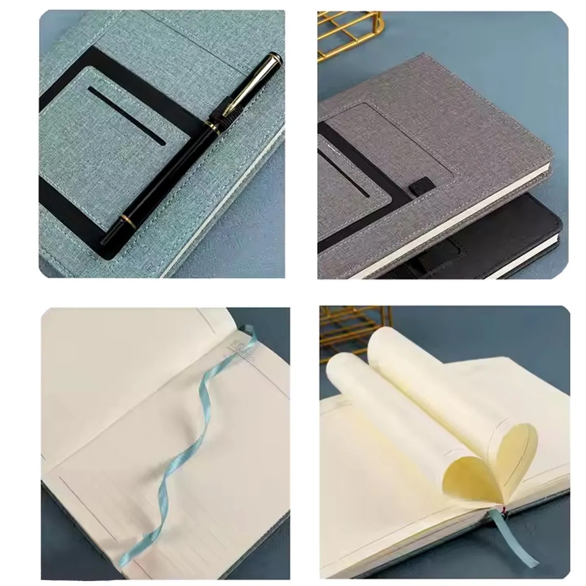 A5 Business Journal Notebook With Pocket Cover 6
