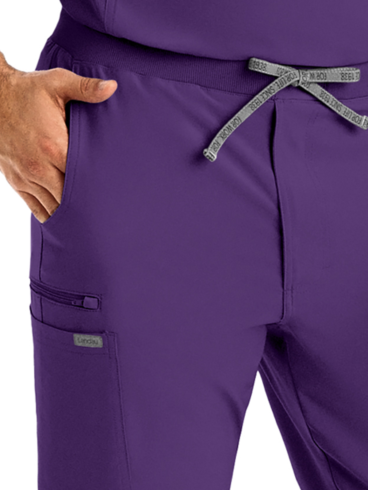 Landau - Forward - Men's Seven-Pocket Mid-Rise Triple-Elastic Waist Jogger Pant 55