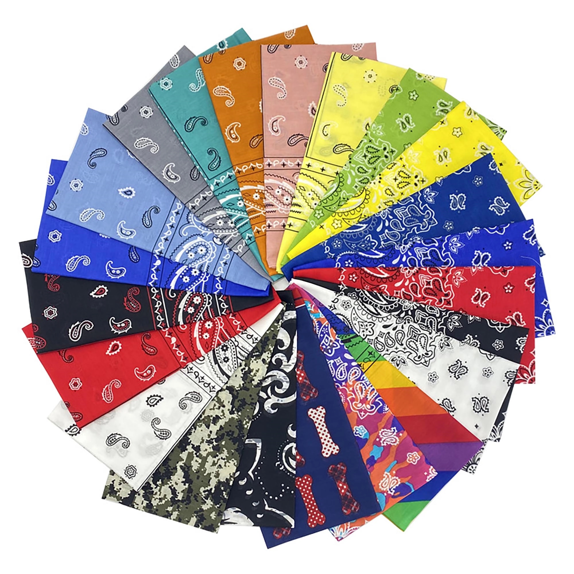 Full-Color Sublimated Headband & Neck Wear&Bandanas 8