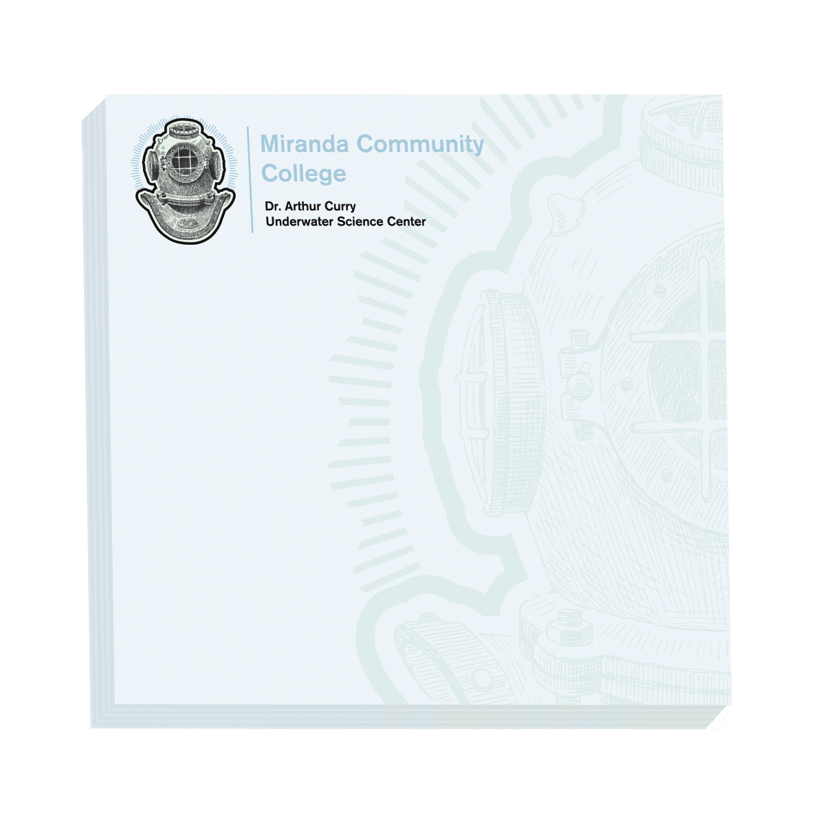 Souvenir® Sticky Note™ 3" x 3" Pad, 100 sheet 30