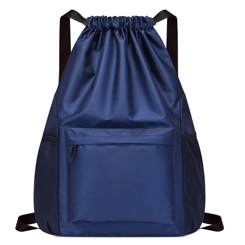 Waterproof Large Sports Drawstring Backpack w/Adjustable Shoulder Strap 39