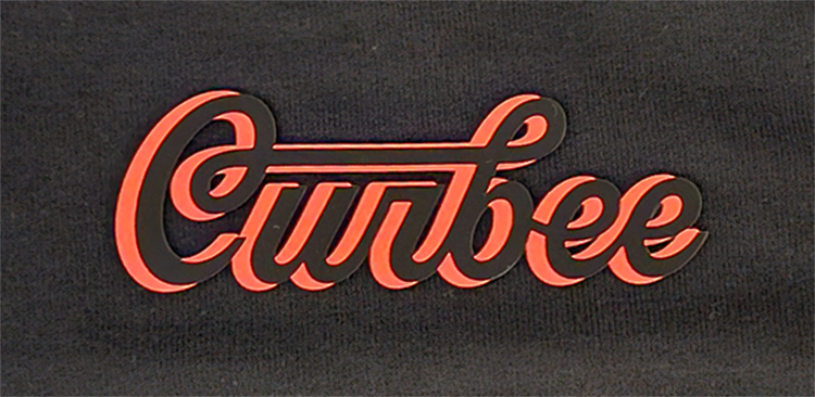 Custom 2D Silicone Label/Patch Orient Made 14