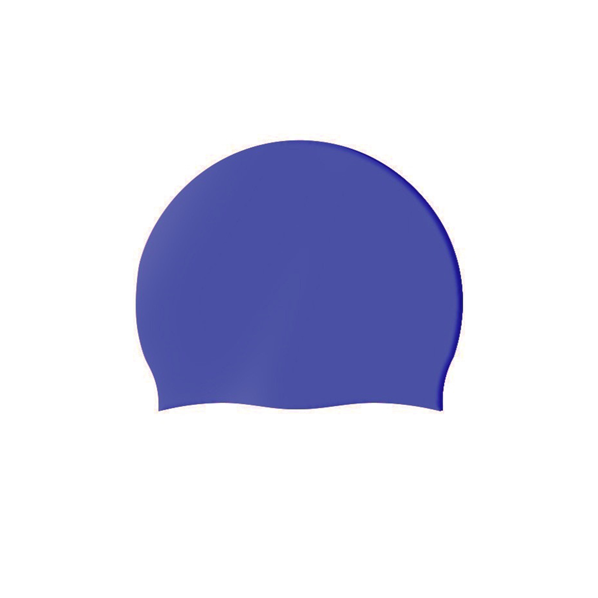 Silicone Swim Cap Unisex Adult 9.3" x 7.9" 10