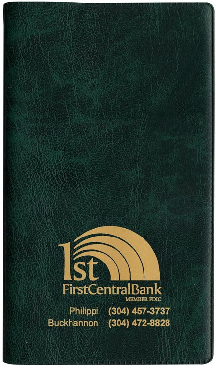 Executive Vinyl Monthly Pocket Planner 1