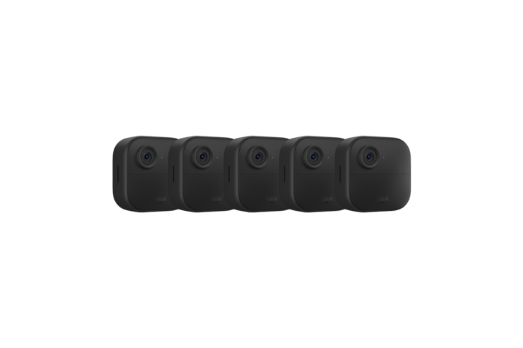 Blink Outdoor 4 (4th Gen) 5 Camera System - Black