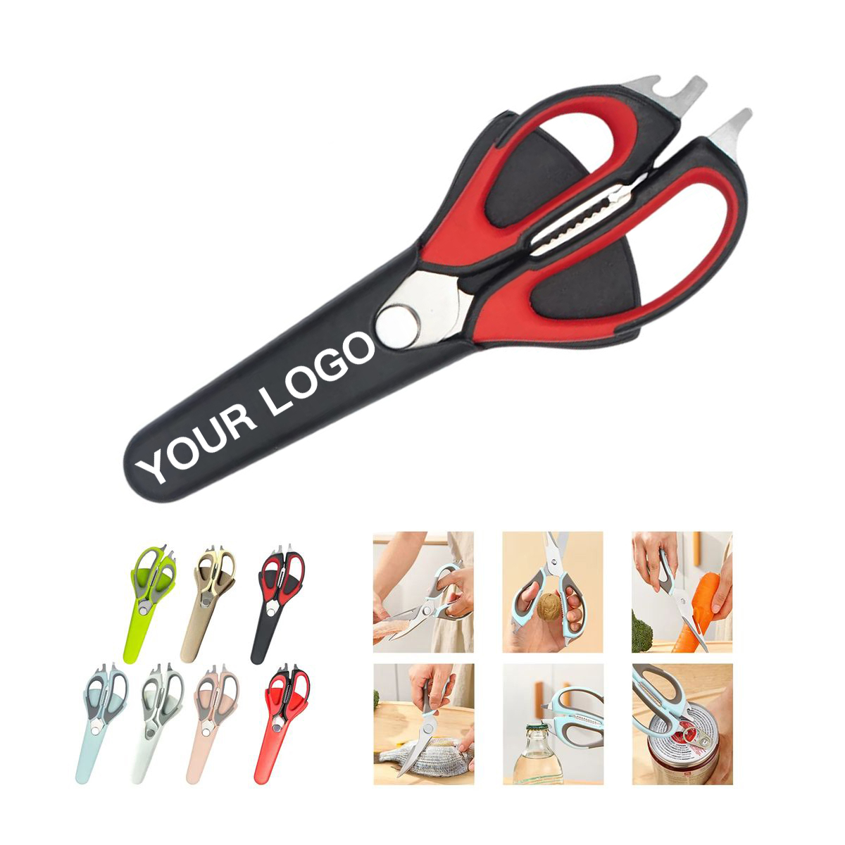Stainless Steel Shears for Food Prep and Storage 2