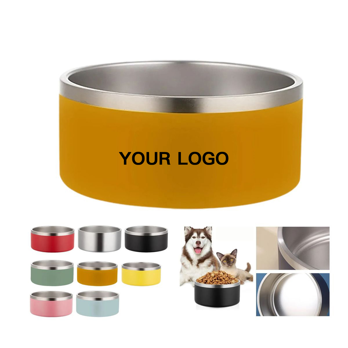 42 oz Dog Food Bowl with Insulated Design 3