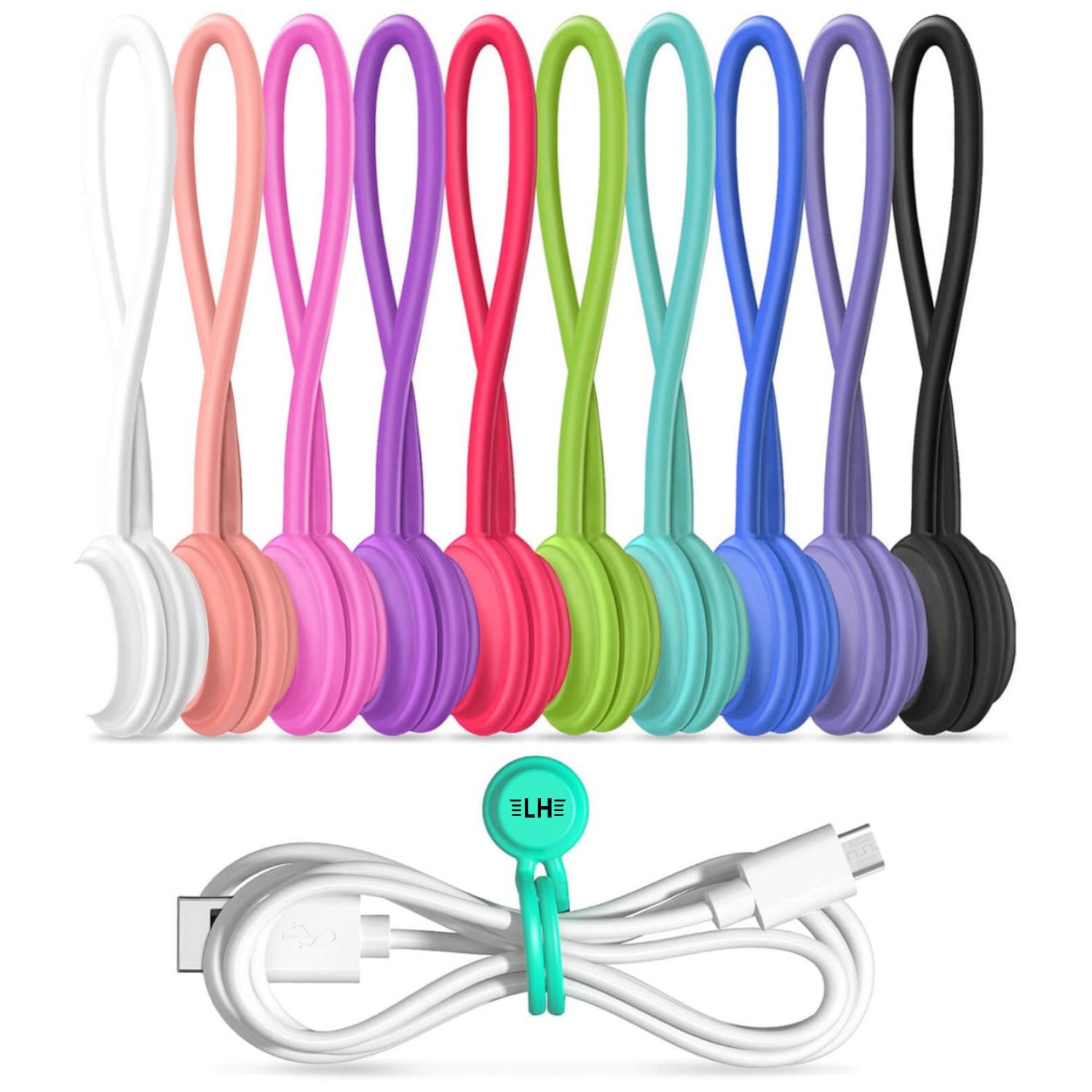 Magnetic Cable Ties 3