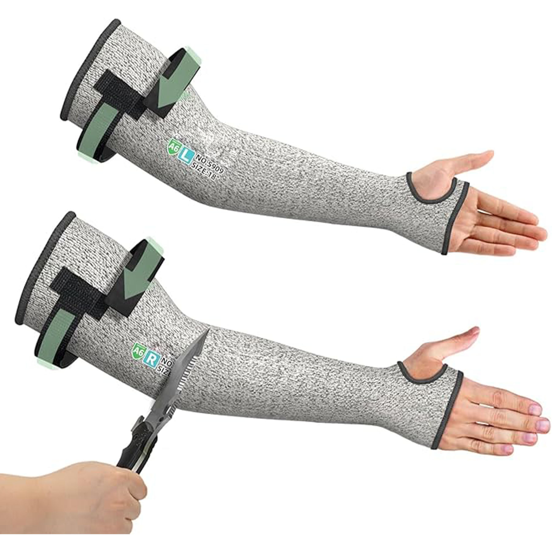 Unisex Cut Resistant Arm Sleeves 6