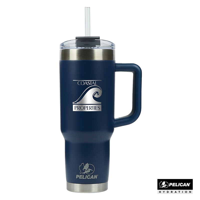 Pelican Porter™ 40 oz. Recycled Double Wall Stainless Steel Travel Tumbler 116