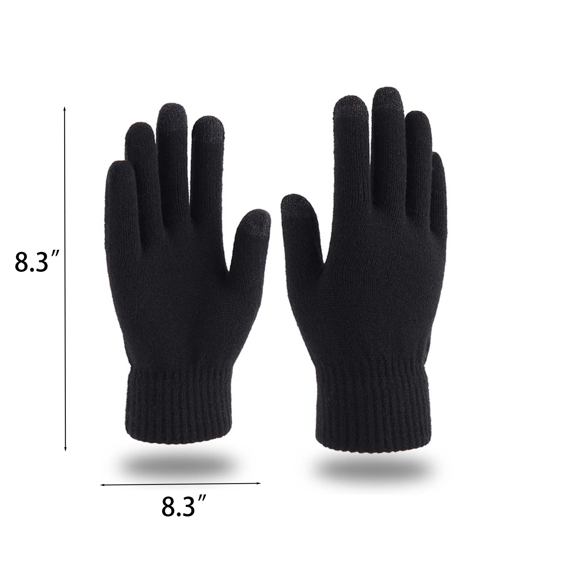 Winter Touch Screen Knitted Gloves 4
