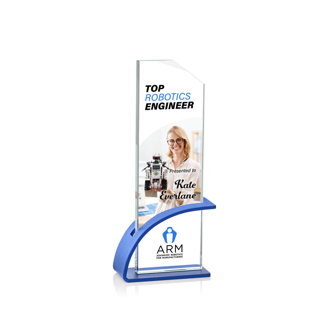 Barton VividPrint™ Award - Blue 2