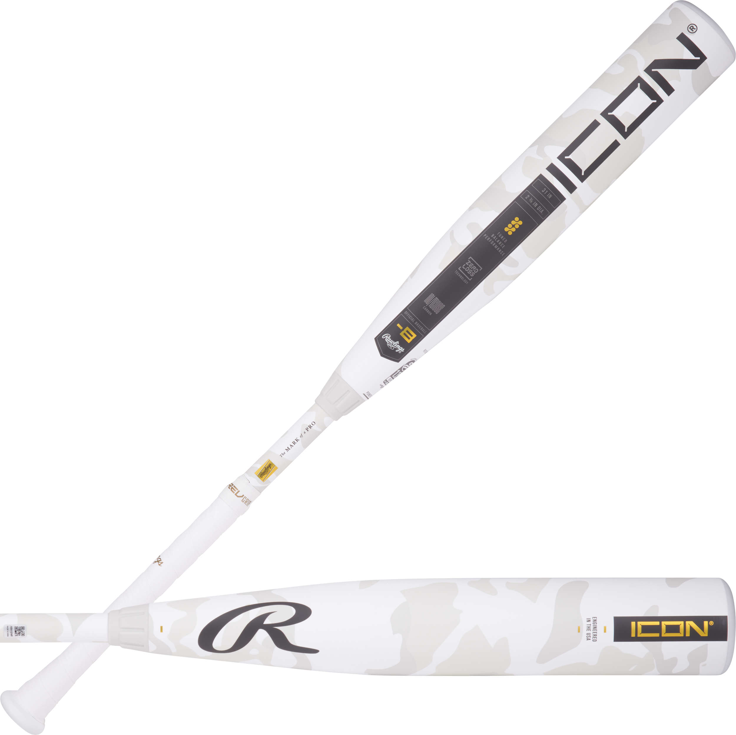 Rawlings Icon USSSA Bat, -8 3