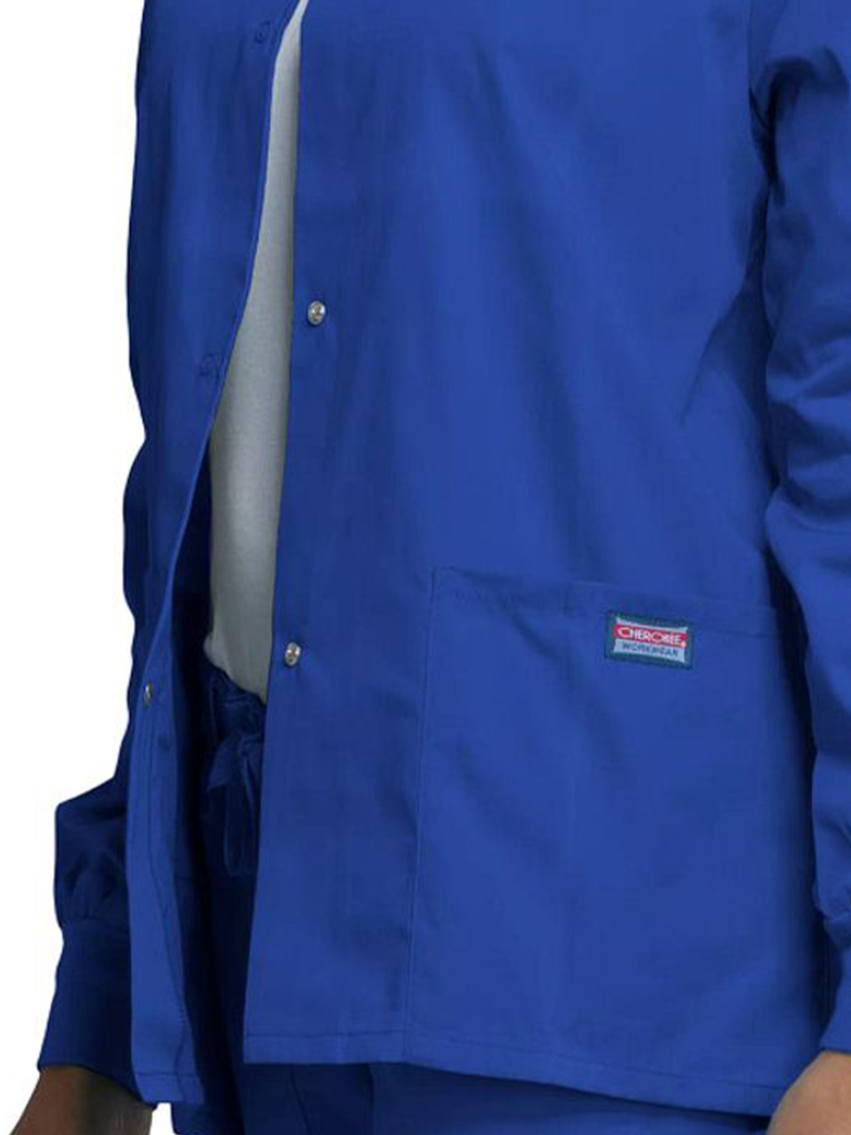 Cherokee - Workwear Originals - Women's 3-Pocket Snap Front Jacket 110