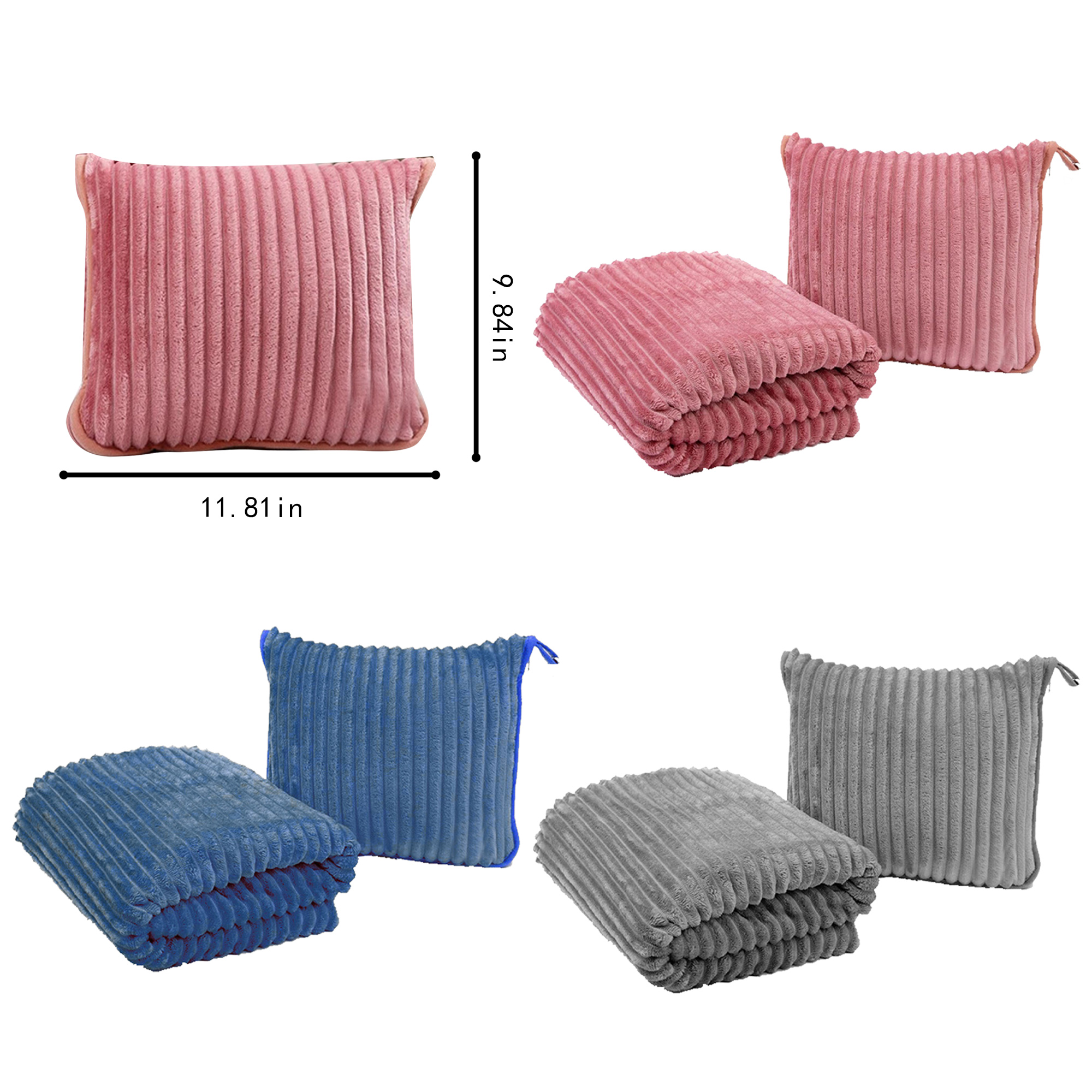 Multifunctional Folding Travel Blanket For Outdoor Aircraft 1