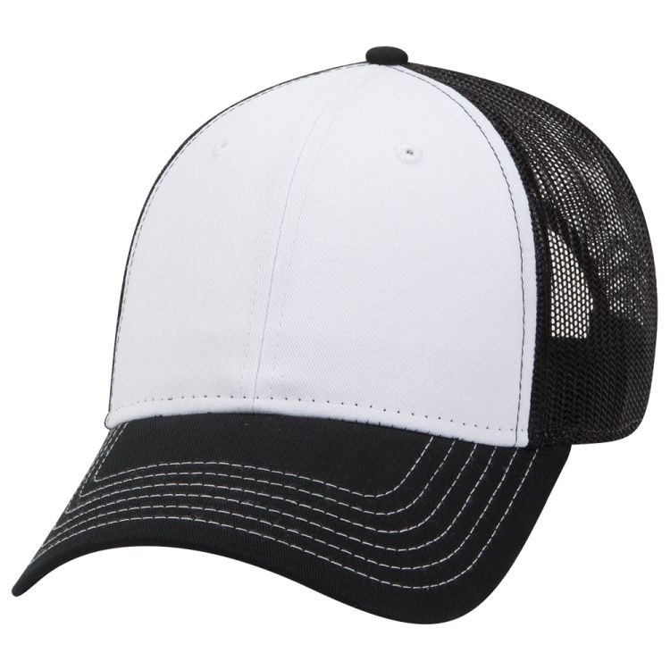 OTTO CAP® 6 Panel Low Profile Mesh Back Trucker Hat 238
