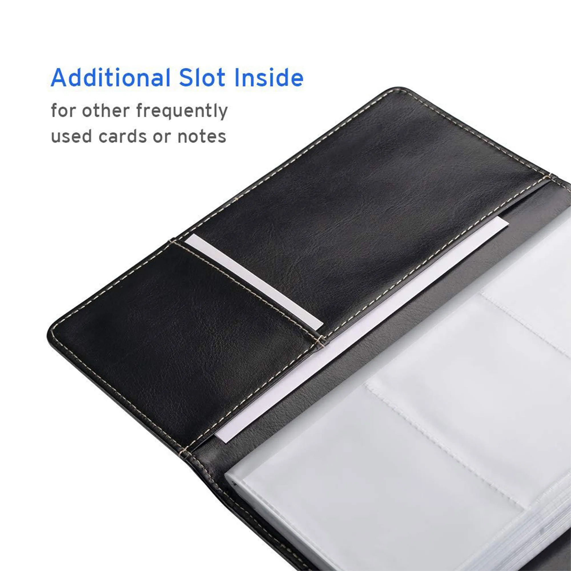 Leather Professional Business Card Book Holder 1