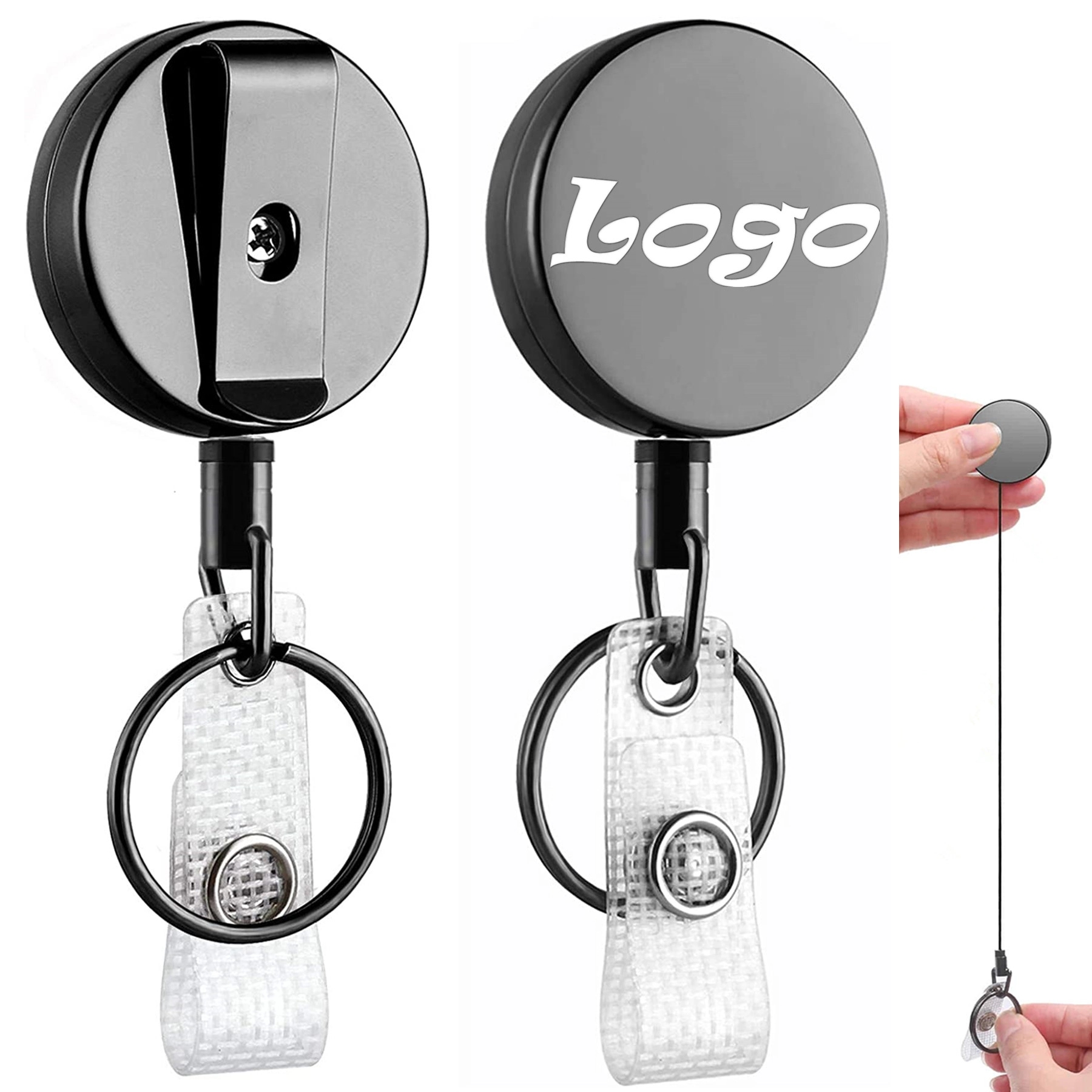 Badge Reel Keychain 3