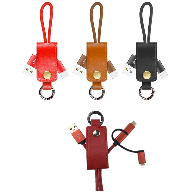 Three-in-one PU Data Cable 2